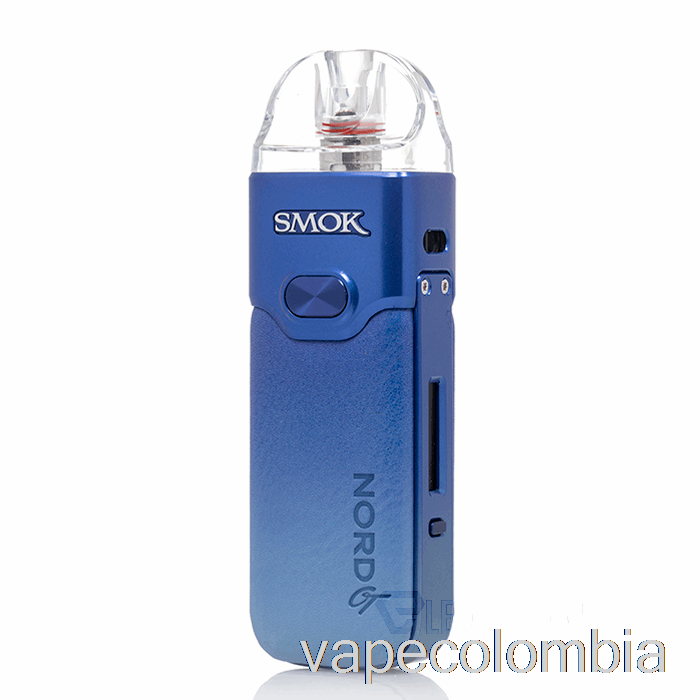 Kit Completo De Vapeo Smok Nord Gt 80w Pod System Cuero Degradado Azul